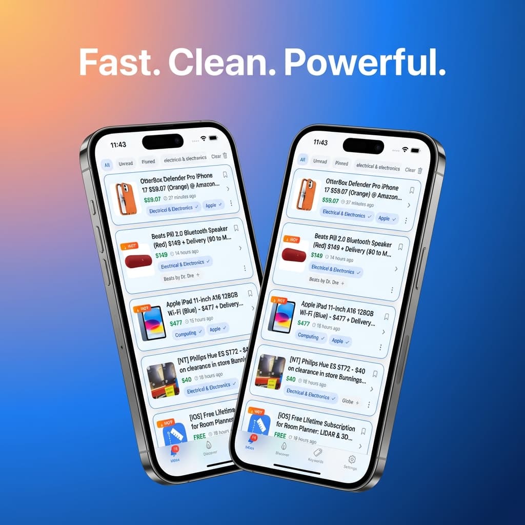 DealPing App UX